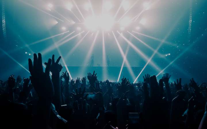 Cure Cancer With Music Large Crowd Picture